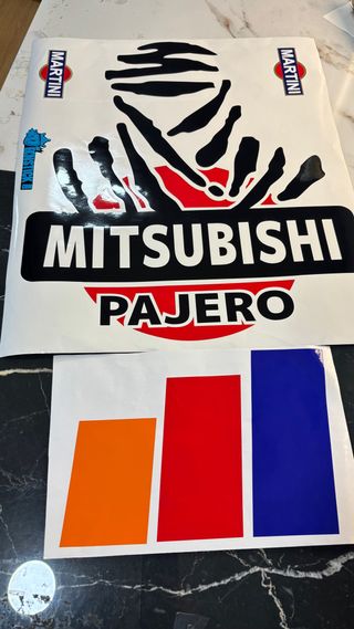 Pegatina Mitsubishi Pajero Dakar