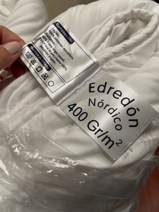 Edredón/ relleno nórdico Moshy 280x240cm