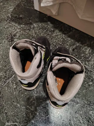 Botas Moto Ixon Negras y Amarillas