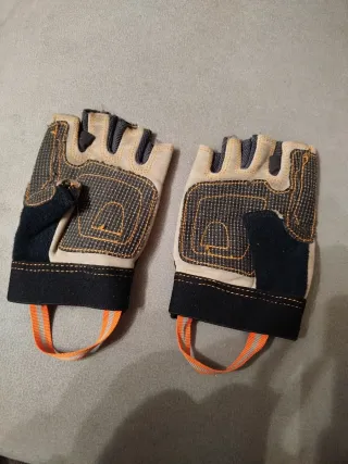Guantes escalada Simond Vía Ferrata Talla 10 años.