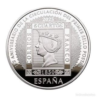 Moneda 10 Euros 2025 175 Aniversario Sello España