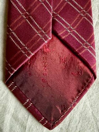 Corbata Celine de París en Seda Pura