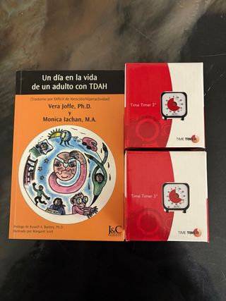 Libro TDAH y 2 Time Timers