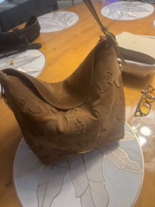 Bolso Zadig & Voltaire marrón ante