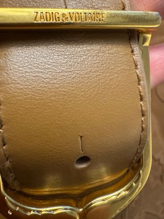 Bolso Zadig & Voltaire marrón ante