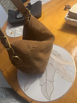 Bolso Zadig & Voltaire marrón ante