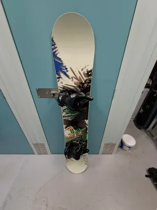 Tabla Snowboard sin fijaciones