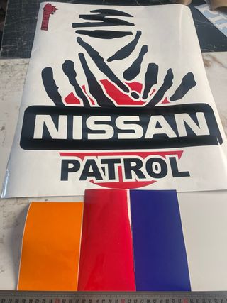 Pegatina Nissan Patrol Dakar