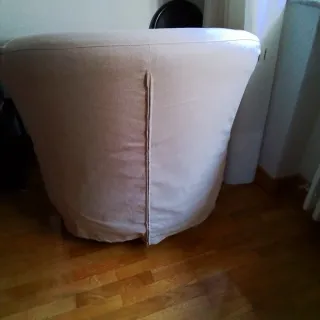 Sillón Ikea Tullsta + Cojín Corazón Rojo