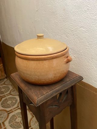 Puchero de barro
