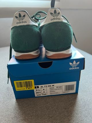 Zapatillas Adidas SL 72 OG Verdes