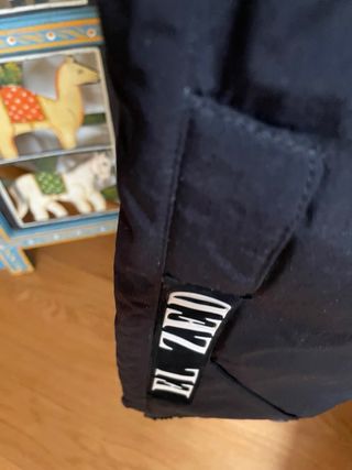 Pantaloni sci neri con bretelle