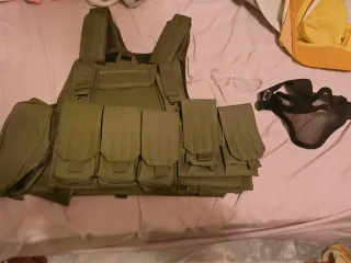 Pack Chaleco Táctico airsoft