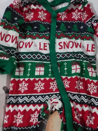 Tutina neonato natalizia 0-3 mesi