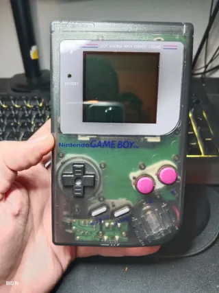 Nintendo Game Boy Pantalla IPS Gris
