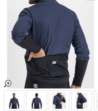 Chaqueta ciclismo invierno talla M