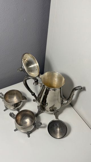 Juego de té Vintage