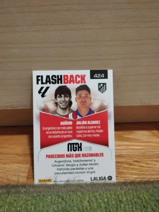 Cromo Fútbol Panini Flasback de Atlético De Madrid