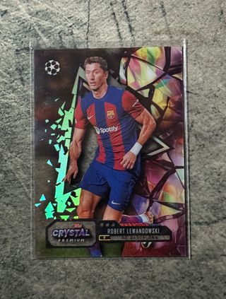Lewandowski Fc Barcelona Topps Crystal 23-24