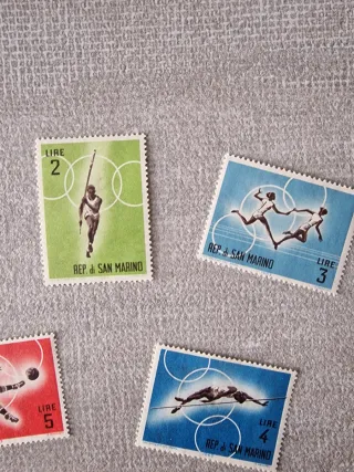 Set francobolli San Marino sport