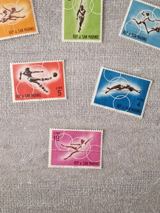 Set francobolli San Marino sport