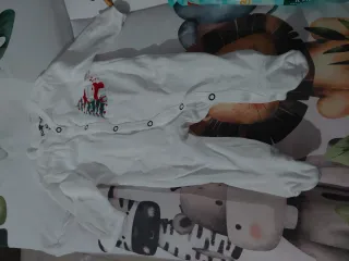 Tutina neonato natalizia 0-3 mesi