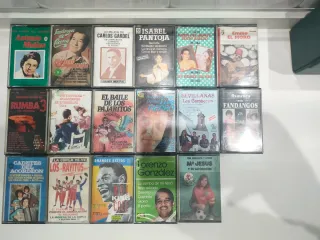 Lote 17 Casetes Variados