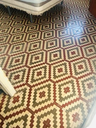 50 m2 Suelo Cemento Hidráulico antiguo