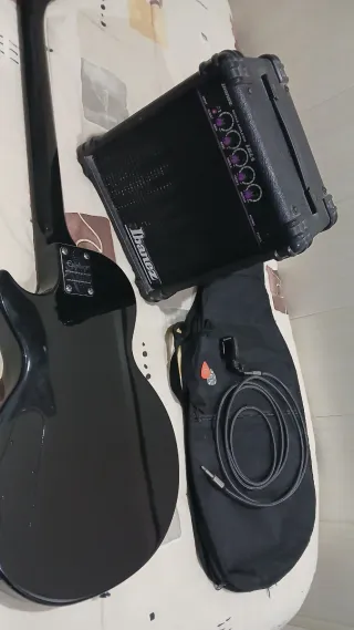 Pack Guitarra Eléctrica Epiphone + Ampli Ibanez