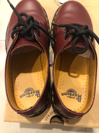 Dr. Martens Scarpe Rosse Tg 36
