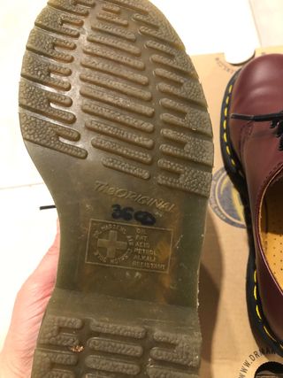 Dr. Martens Scarpe Rosse Tg 36