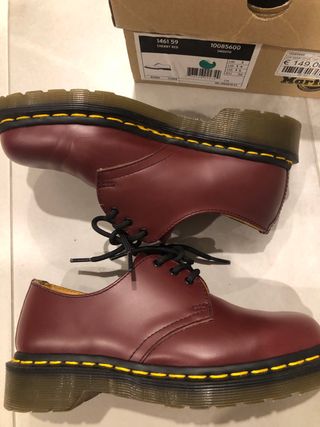 Dr. Martens Scarpe Rosse Tg 36