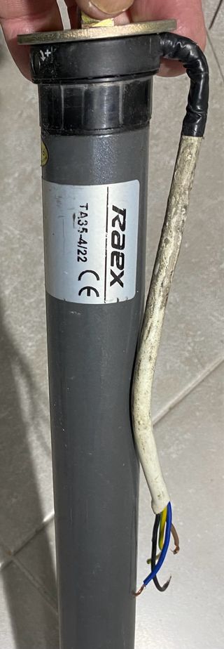 Motor persiana mecánico