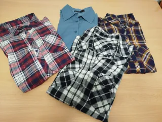 Pack 4 camisas mujer manga larga