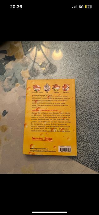 El templo del rubí de fuego: Geronimo Stilton 48