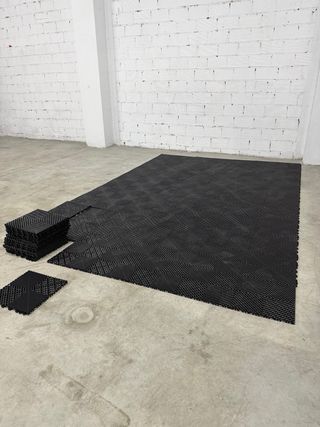 Suelo garaje modular 90 piezas