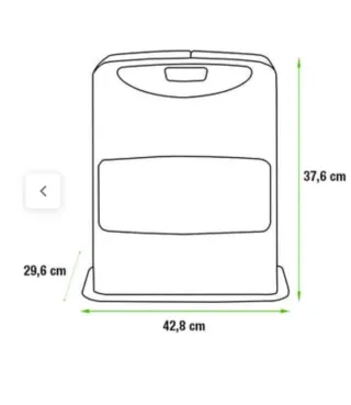 Estufa de parafina electrónica ZIBRO LC 30
