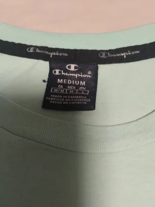 Camiseta Champion Turquesa Talla M