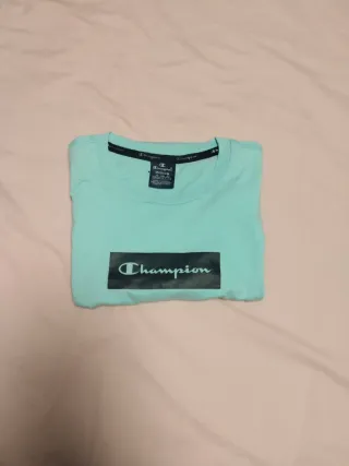 Camiseta Champion Turquesa Talla M