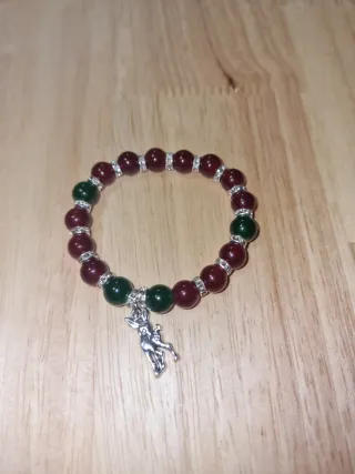 Bracciale con ciondolo cervo