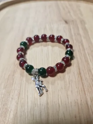 Bracciale con ciondolo cervo