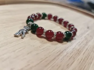 Bracciale con ciondolo cervo