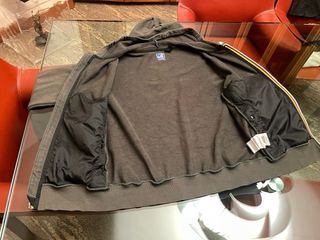 Felpa K-Way con cappuccio verde militare