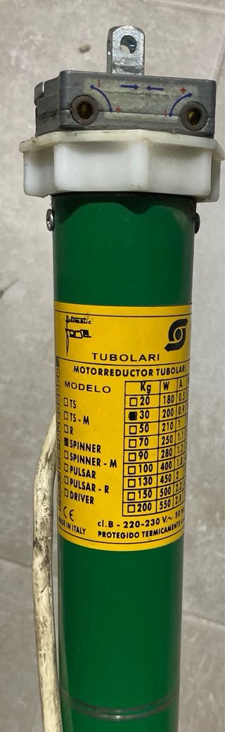 Motor persiana Tubolari 220-230V