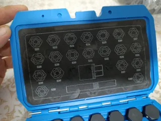 Set 22pz Chiavi Ruota VW BRILLIANT TOOLS