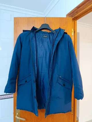 Chaqueta Plumas Guess Azul Marino Talla 14 Años