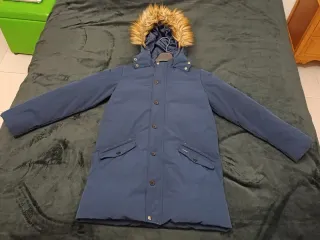 Chaqueta Plumas Guess Azul Marino Talla 14 Años