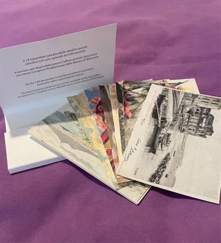 Astuccio 12 cartoline Saluti da Napoli