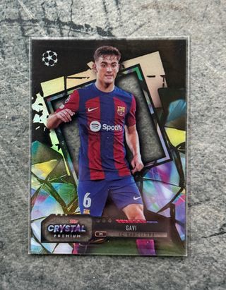 Gavi Topps Crystal Premium 23-24 FC Barcelona