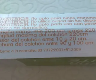 Barrera de Cama Asalvo 150 cm